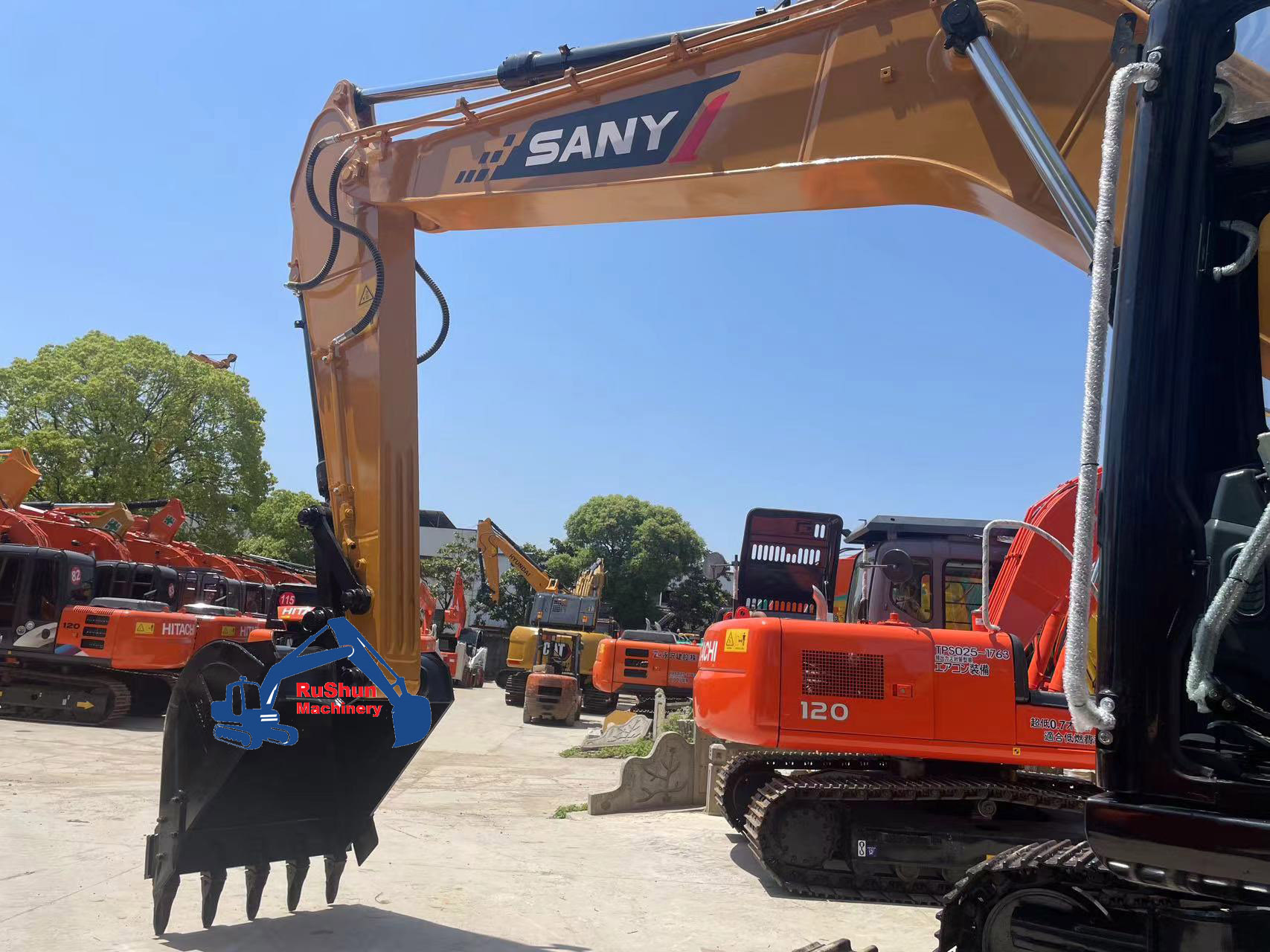 Used SANY SY215C-9 Excavator
