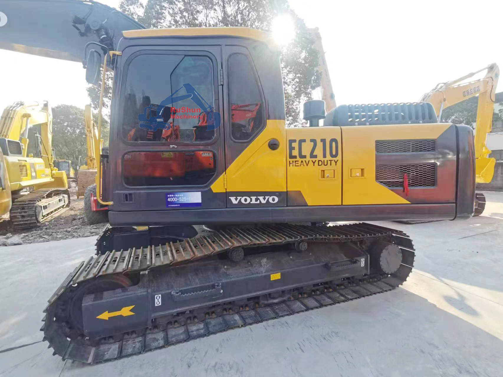 Used VOLVO EC210D Excavator