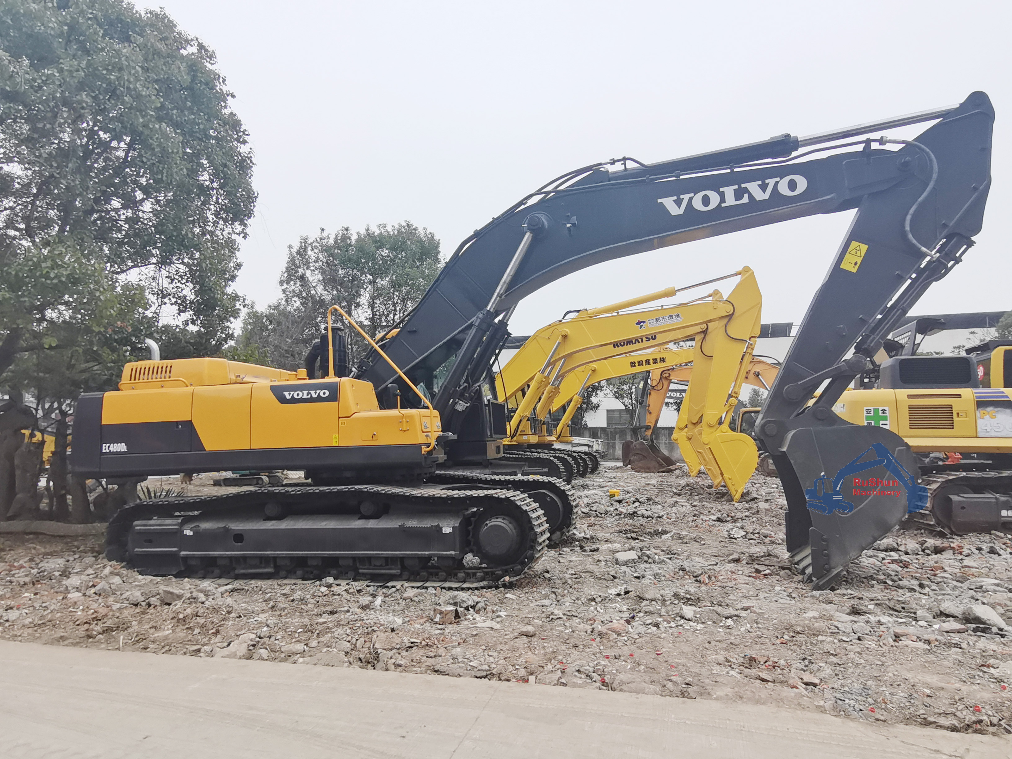 Used VOLVO EC480D  Excavator