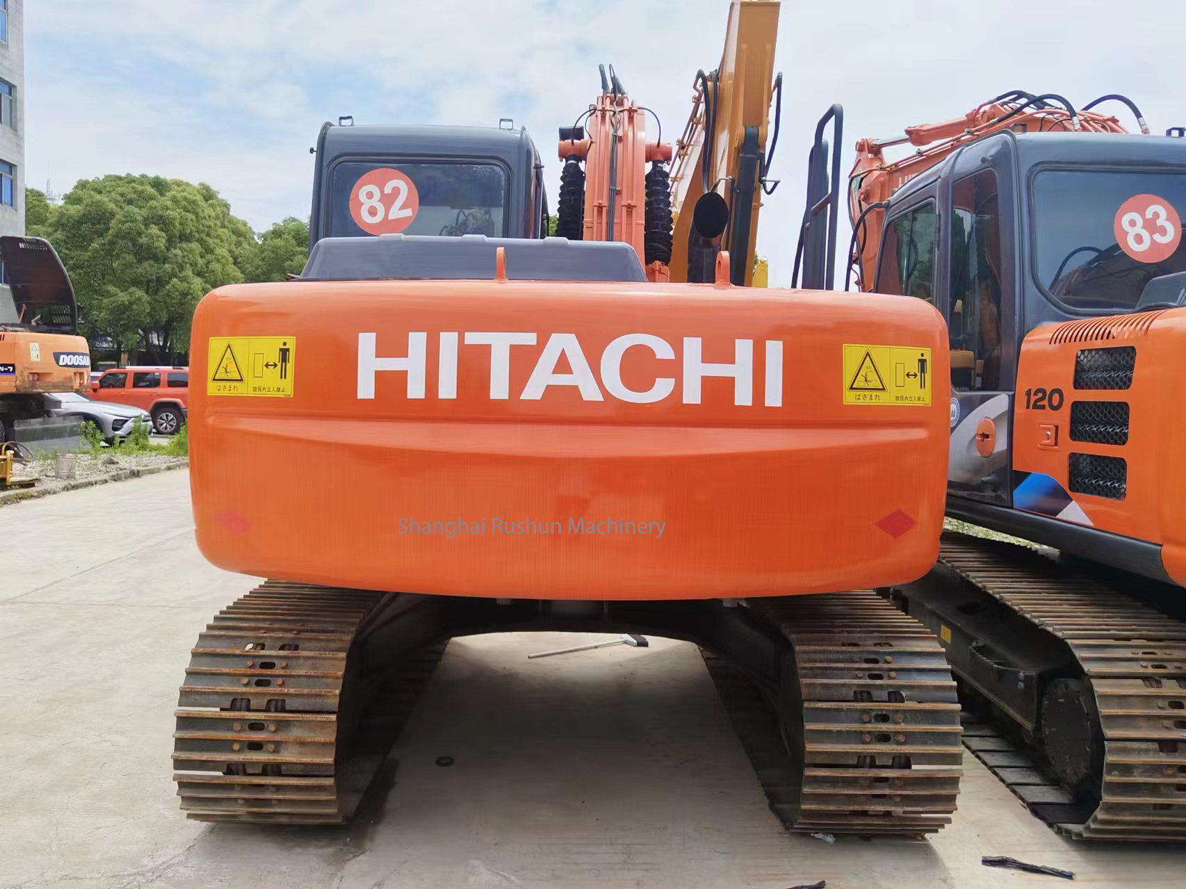 Used HITACHI 120 Excavator